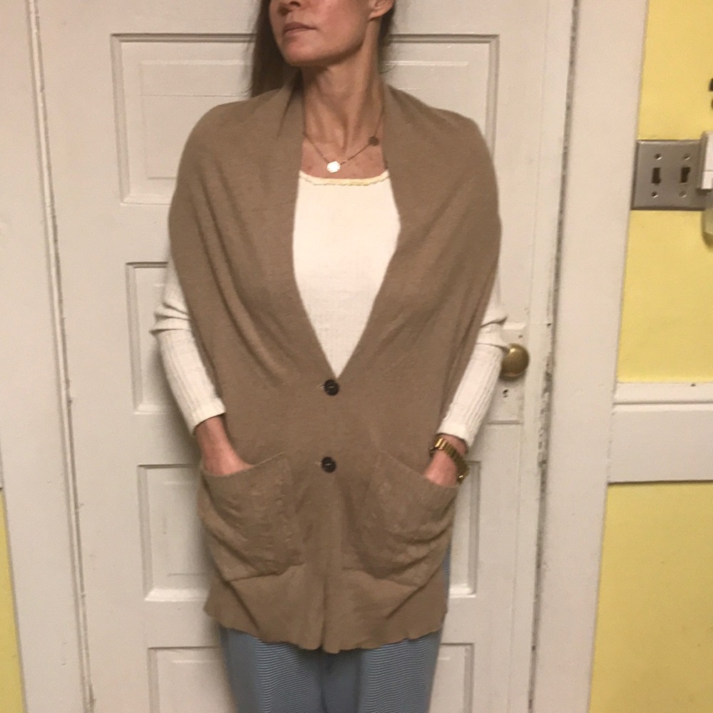 NWOT Ralph Lauren Cashmere Shrug/Scarf Backless